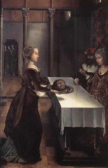 Juan de Flandes Herodias' Revenge Sweden oil painting art